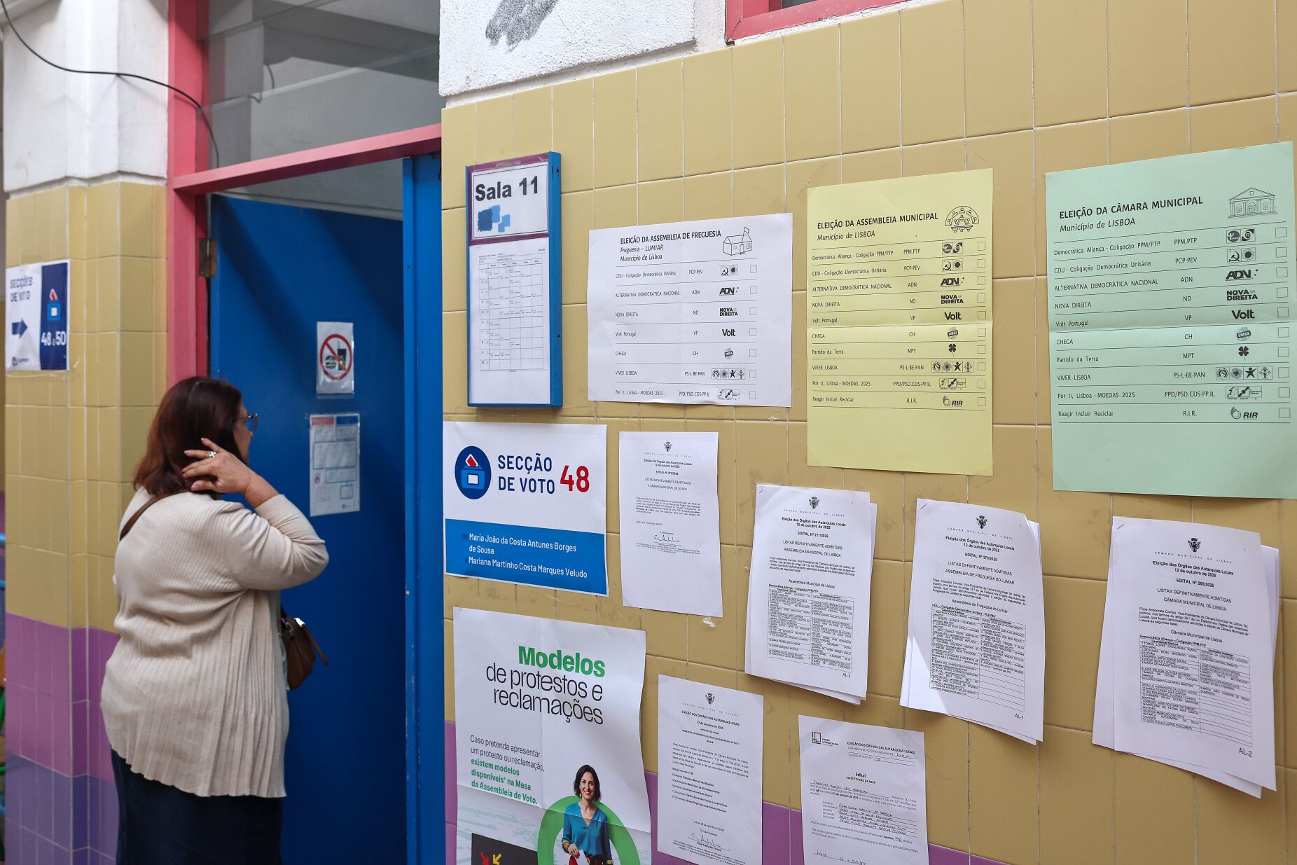 Projeções apontam para abstenção entre 43,3% e 48,3% nas autárquicas