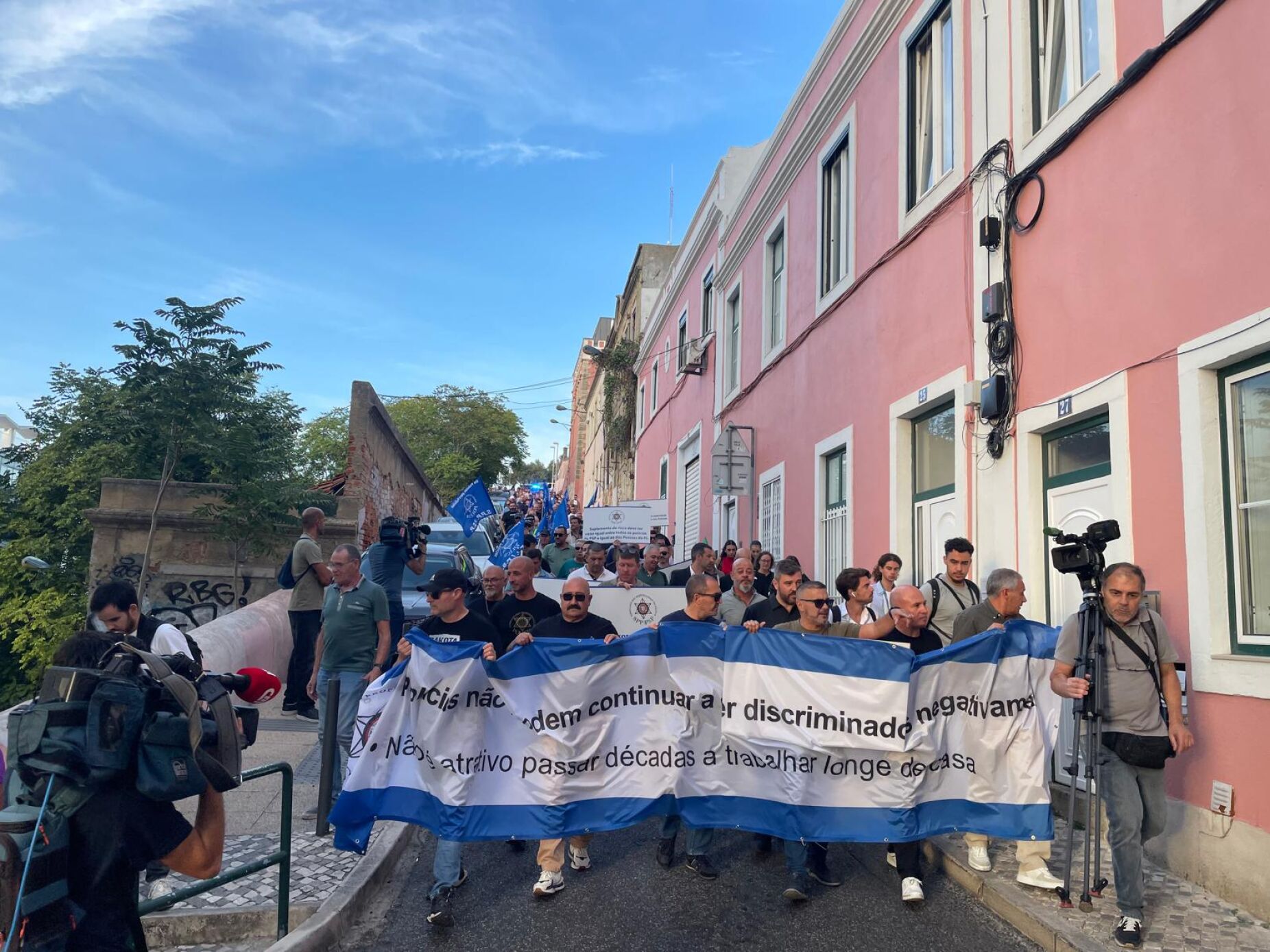 Polícias prometem novos protestos nas próximas semanas