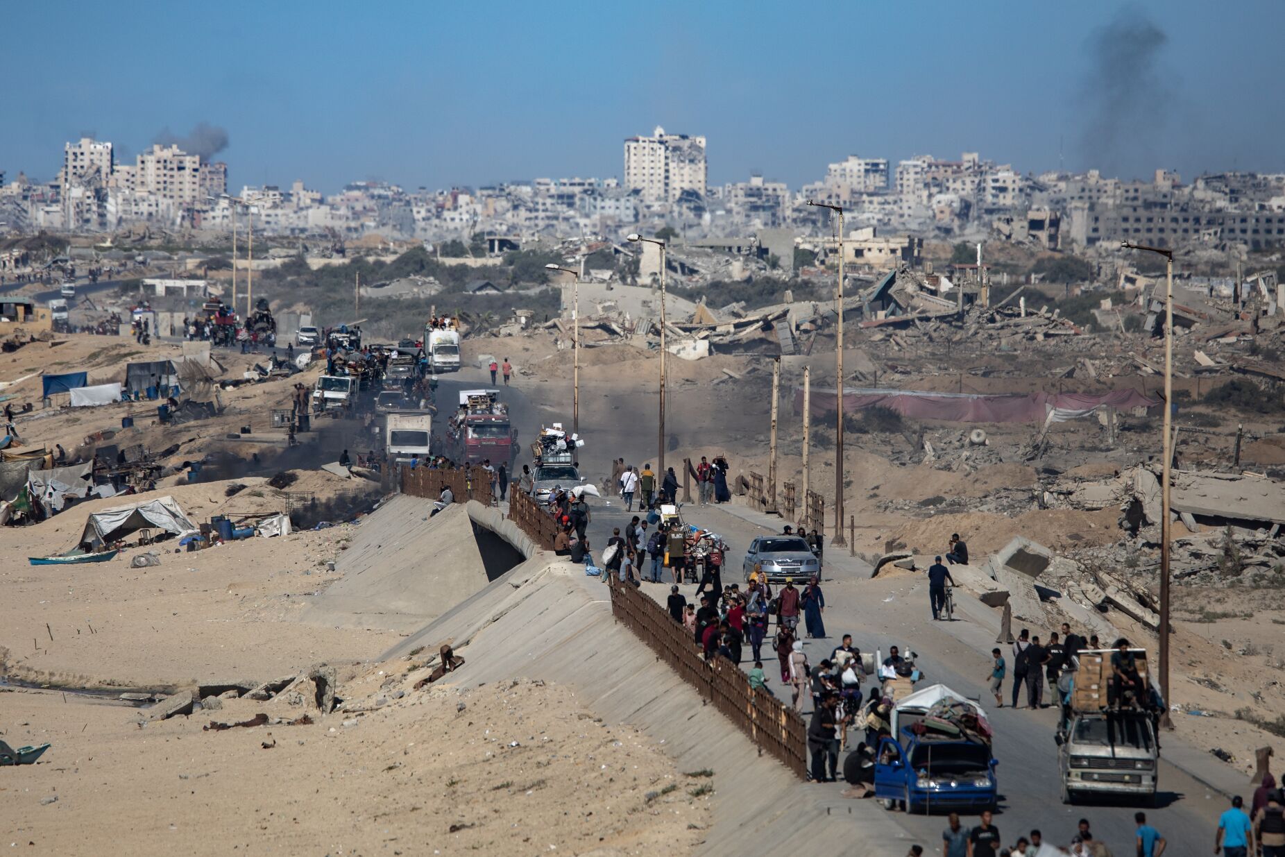 Cruz Vermelha "forçada" a sair da cidade de Gaza devido à ofensiva israelita